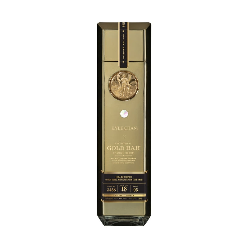 Gold Bar Diamond Edition 18 Year Old Blended American Whiskey 750ml bottle