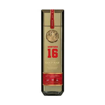 Gold Bar Whiskey Blend 117 Joe Montana Collection 16 Year Old