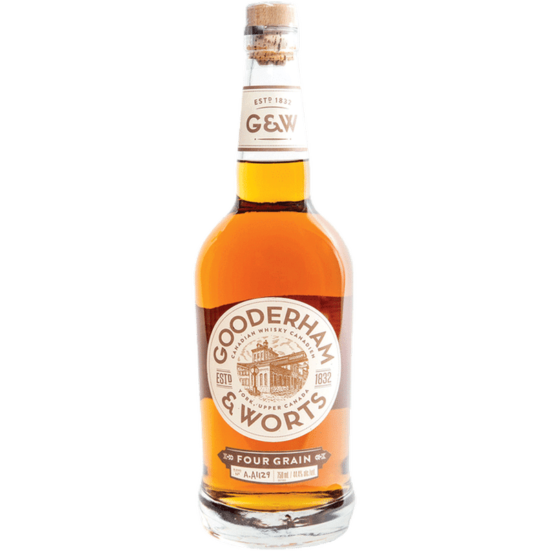 Gooderham & Worts Four Grain Canadian Whisky - LoveScotch.com