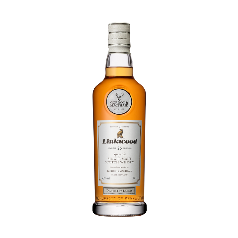 Gordon & MacPhail Linkwood 25 Year Old Distillery Labels Single Malt Scotch Whisky - LoveScotch.com