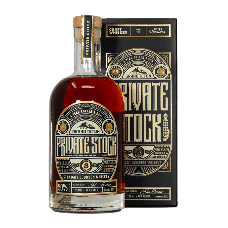 Grand Teton Private Stock Straight Bourbon Whiskey - LoveScotch.com