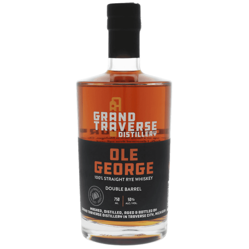 Grand Traverse Distillery Ole George Double Barrel Rye Whiskey - LoveScotch.com