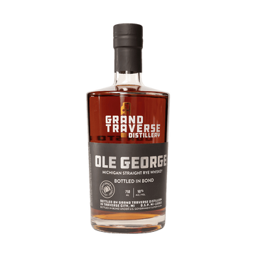 Grand Traverse Ole George Bottled In Bond Michigan Straight Rye Whiskey - LoveScotch.com