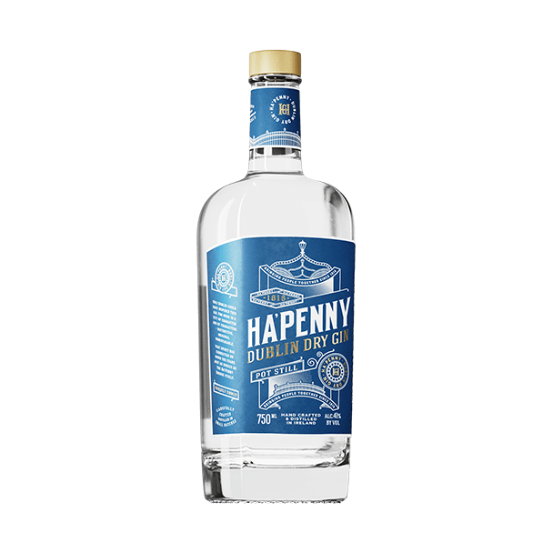 Ha'Penny Dublin Dry Gin 750 mL bottle
