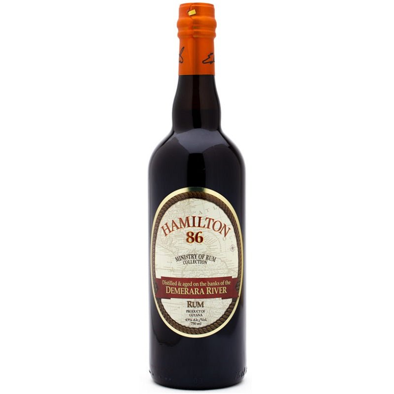 Hamilton 86 Demerara River Rum - LoveScotch.com 