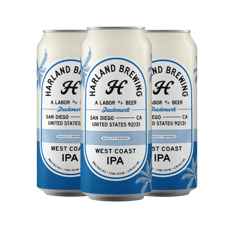 Harland Brewing WC IPA Beer 4-pack Cans - LoveScotch.com