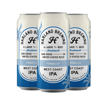 Harland Brewing WC IPA Beer 4-pack Cans - LoveScotch.com