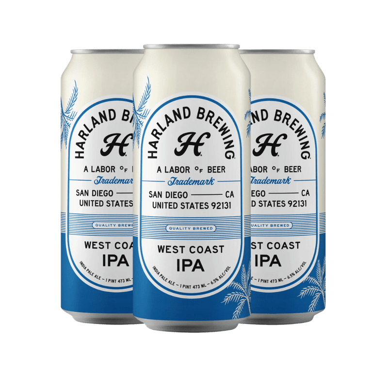 Harland Brewing WC IPA Beer 4-pack Cans - LoveScotch.com