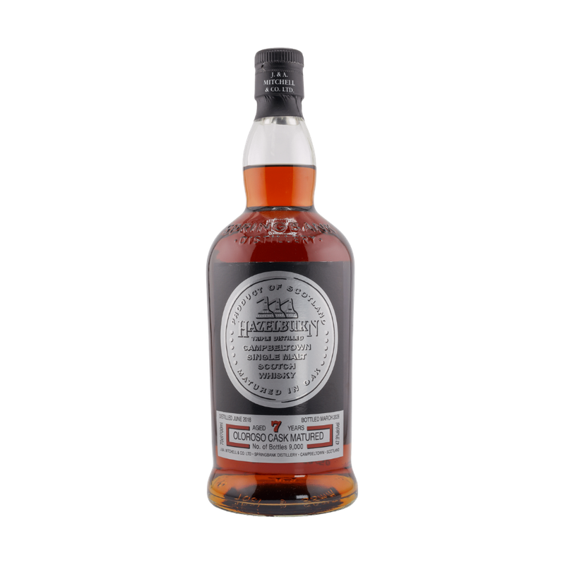 Hazelburn 7 Year Old Sherry Wood Single Malt Scotch Whisky - LoveScotch.com