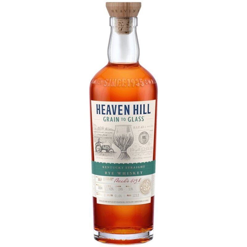 Heaven Hill 'Grain To Glass Rye' Straight Rye Whiskey - LoveScotch.com