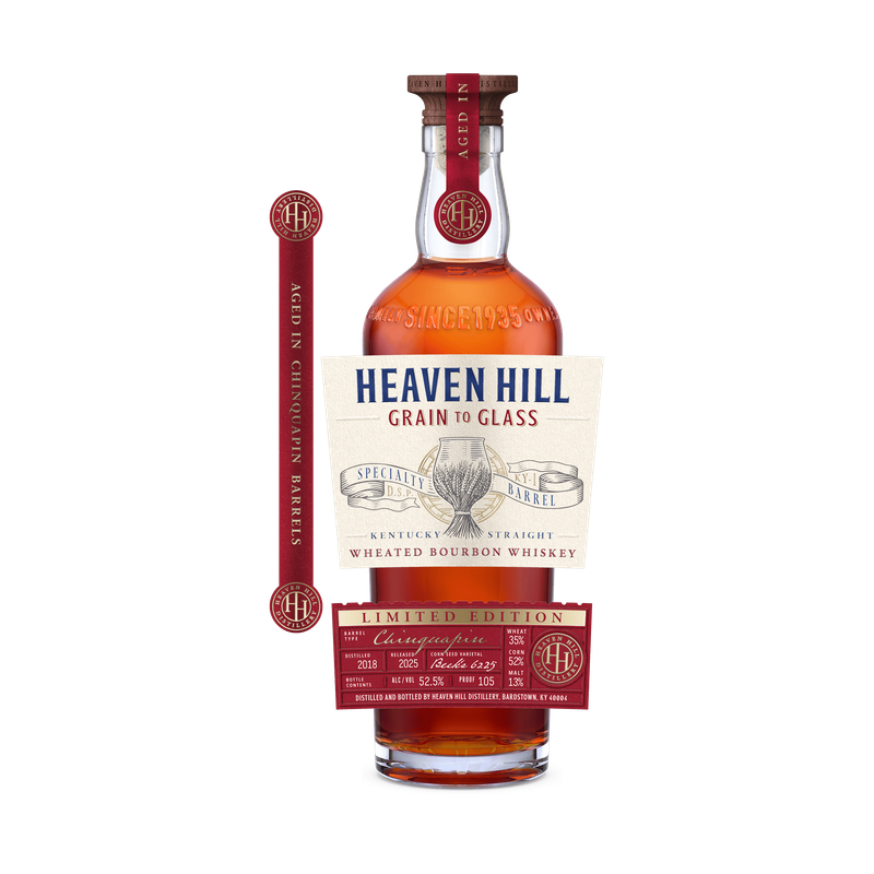 Heaven Hill Grain to Glass Kentucky Straight Wheated Bourbon Chinquapin Oak Finish - LoveScotch.com