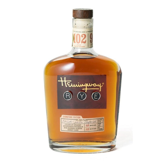 Hemingway Rye 102 Proof Signature Edition Whiskey - LoveScotch.com 