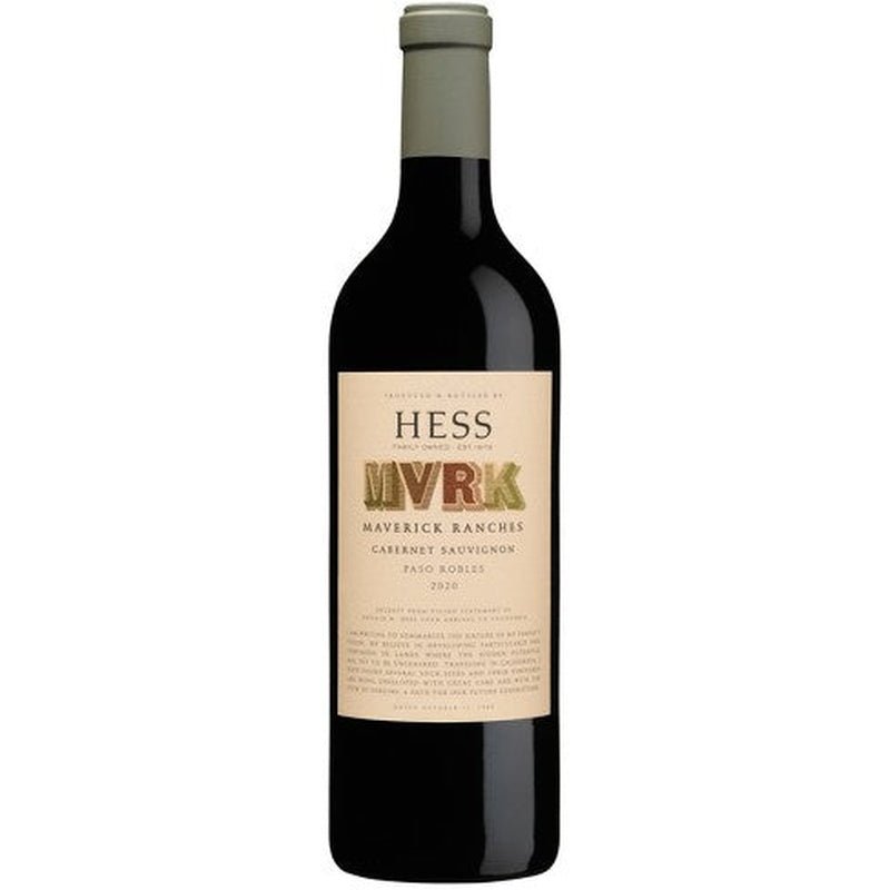 Hess Maverick Ranches Paso Robles Cabernet Sauvignon 2020 - LoveScotch.com