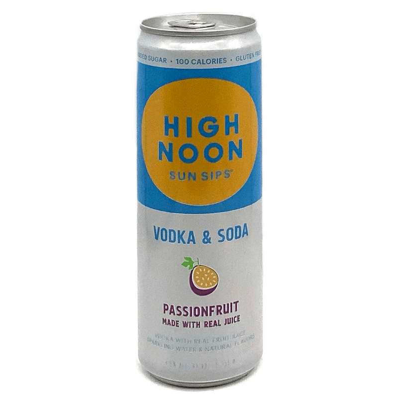 High Noon Passionfruit Vodka Soda 4-Pack - LoveScotch.com