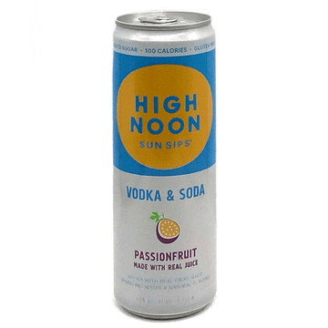 High Noon Passionfruit Vodka Soda 4-Pack - LoveScotch.com