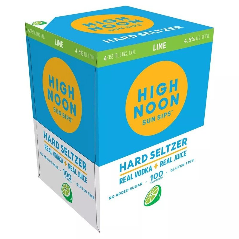 High Noon Lime Hard Seltzer 4-Pack - LoveScotch.com