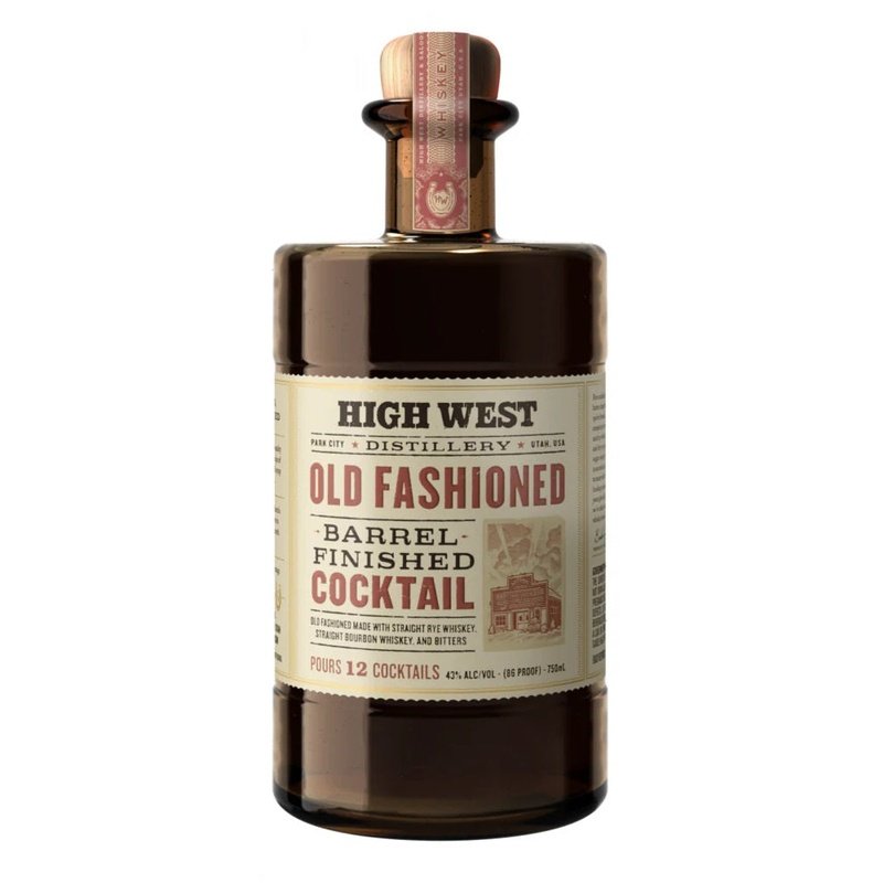 High West Old Fashioned Barrel Finished Cocktail - LoveScotch.com