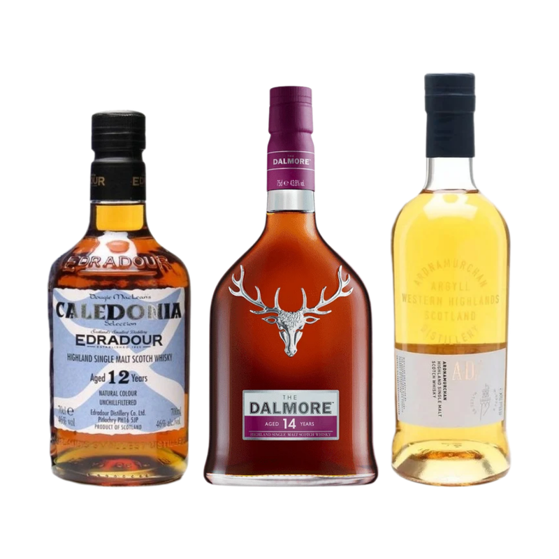 Highland Single Malt Scotch Whisky Discovery Trio - LoveScotch.com
