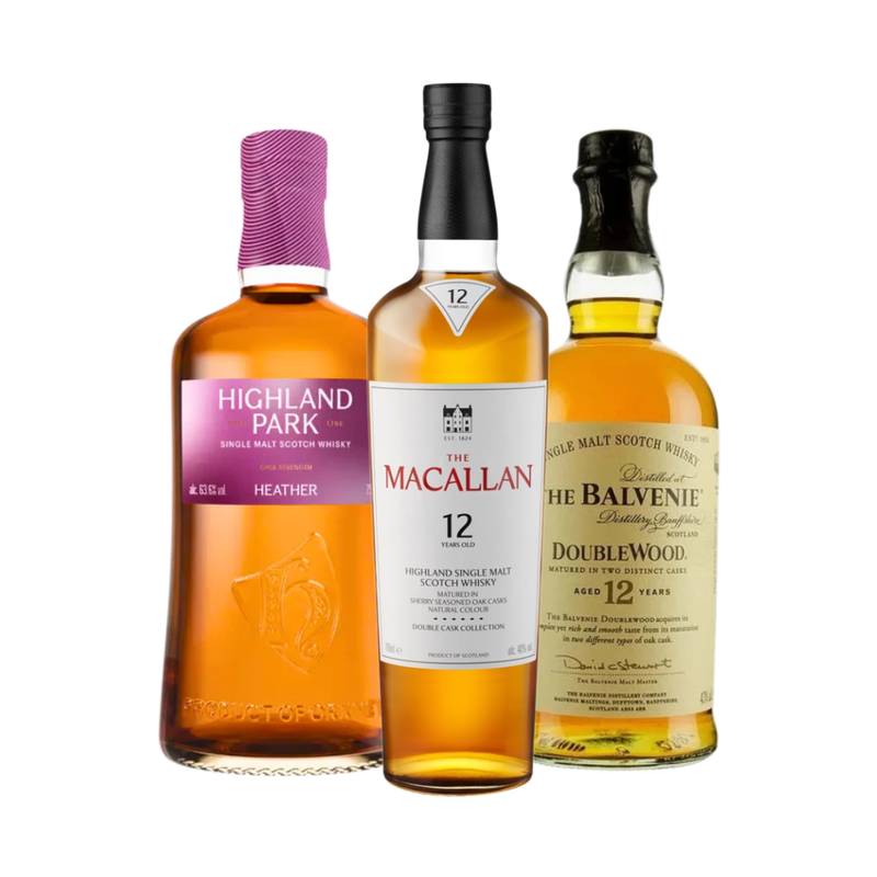 Highland Park, Macallan, & Balvenie Bundle - LoveScotch.com