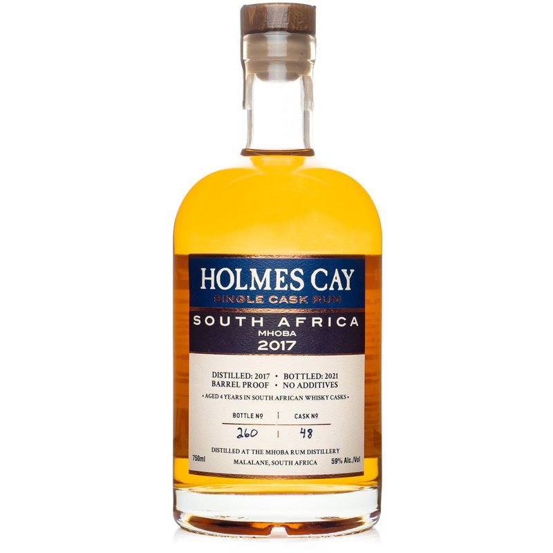 Holmes Cay South Africa Mhoba 4 Year 2017 Old Single Cask Rum - LoveScotch.com