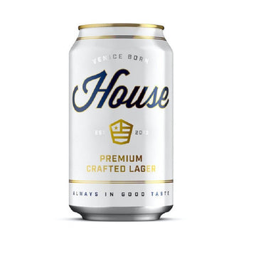 House Brewing Co. 'House' Premium Lager Beer 6-Pack - ForWhiskeyLovers.com