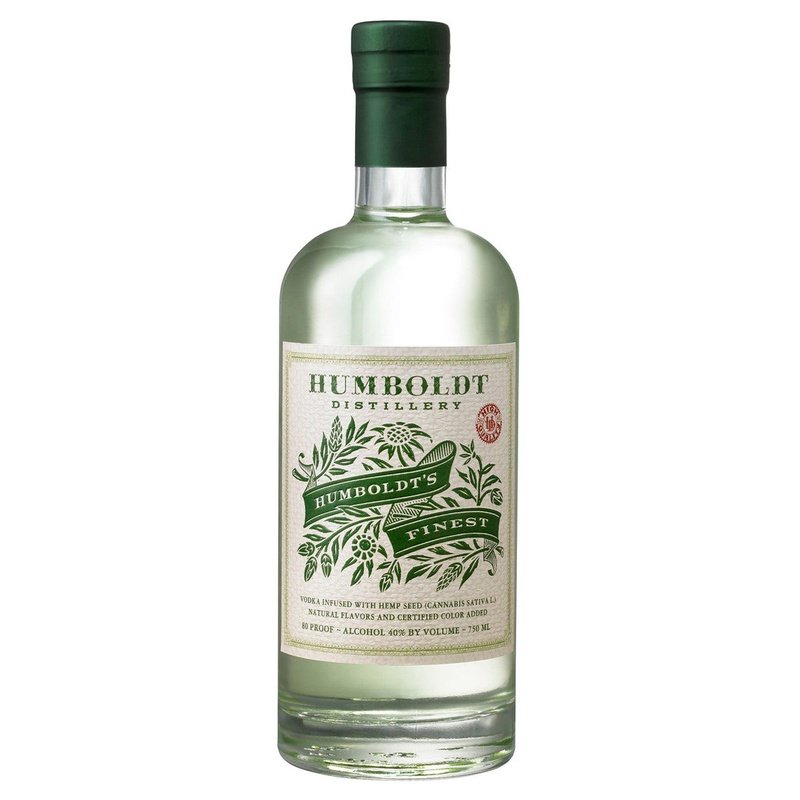 Humboldt Distillery 'Humboldt's Finest' Hemp Infused Vodka - LoveScotch.com