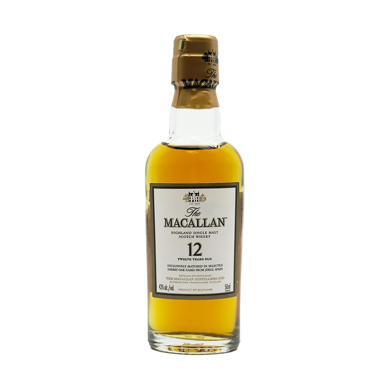 The Macallan 12 Years Old Whisky Gift with Purchase 50 ml. - LoveScotch.com