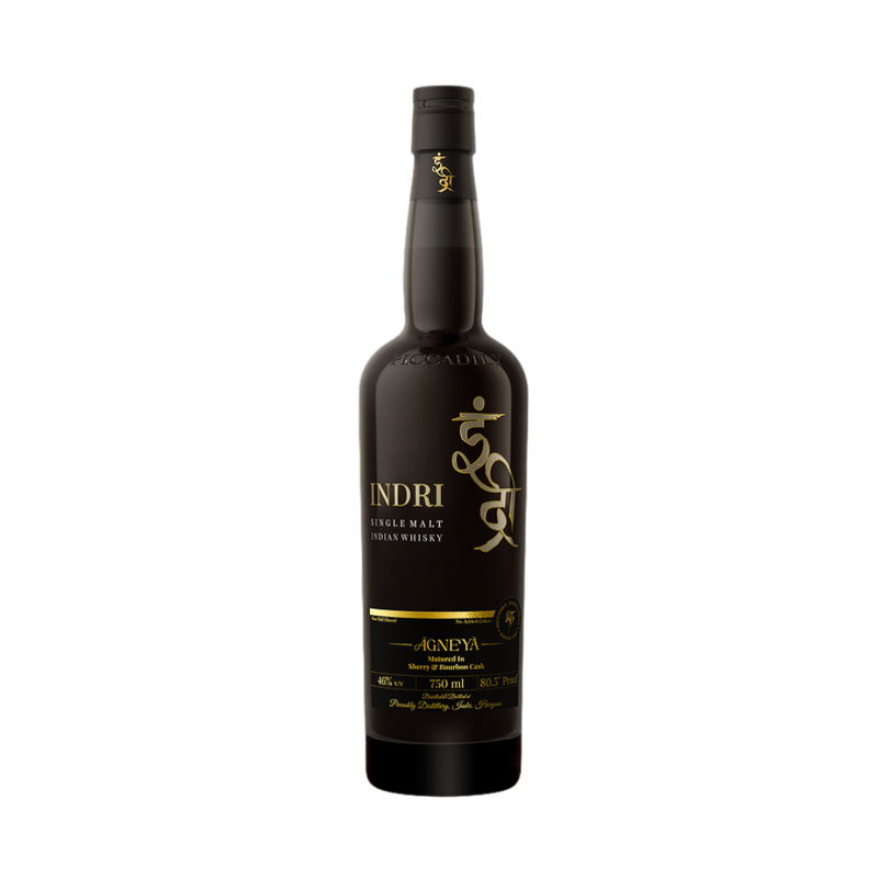 Indri Agneya Indian Single Malt Whiskey - LoveScotch.com