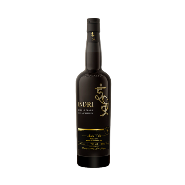 Indri Agneya Single Malt Whiskey - Indian Craftsmanship