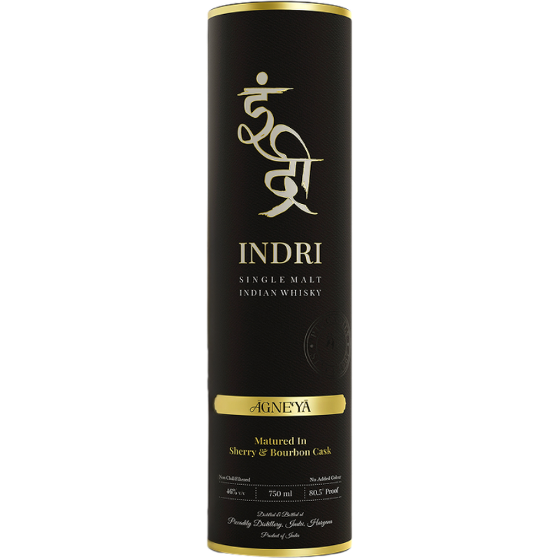 Indri Agneya Single Malt Whiskey - Indian Craftsmanship