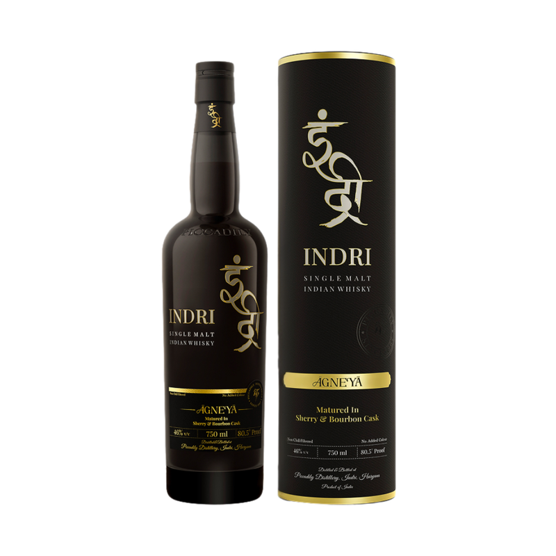 Indri Agneya Single Malt Whiskey - Indian Craftsmanship