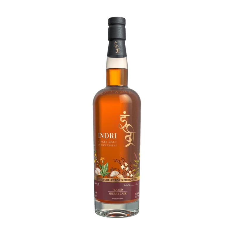 Indri Diwali 2024 Collector’s Edition Peated PX Sherry Cask Finish Whisky - LoveScotch.com