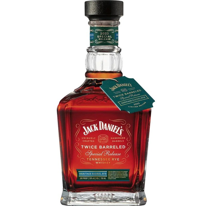 Jack Daniel's Twice Barreled Special Release Heritage Barrel Rye Whiskey - LoveScotch.com