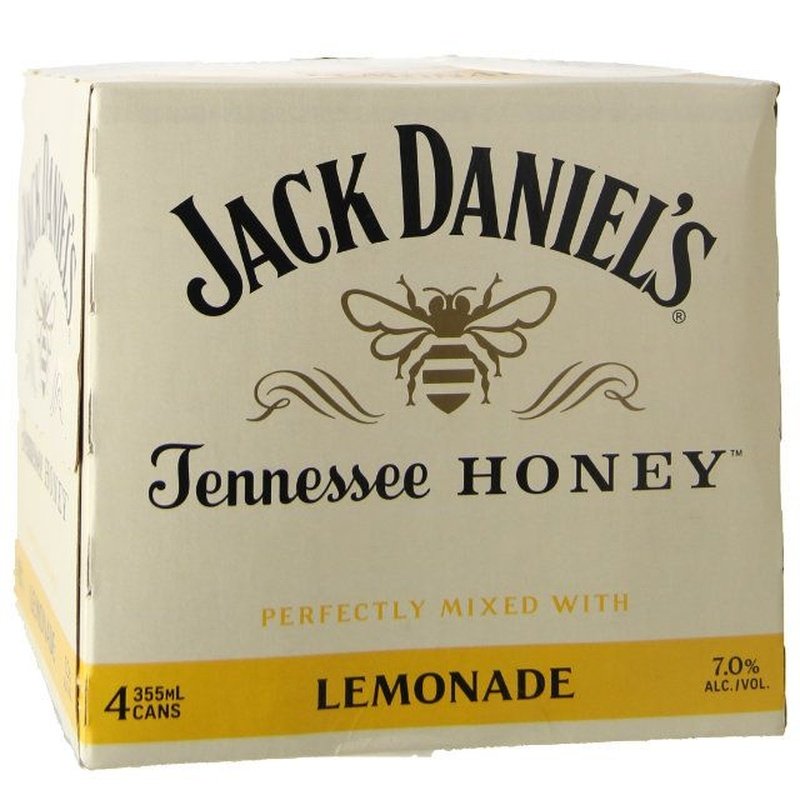 Jack Daniel's Whiskey, Honey & Lemonade Cocktail 4-Pack - LoveScotch.com 