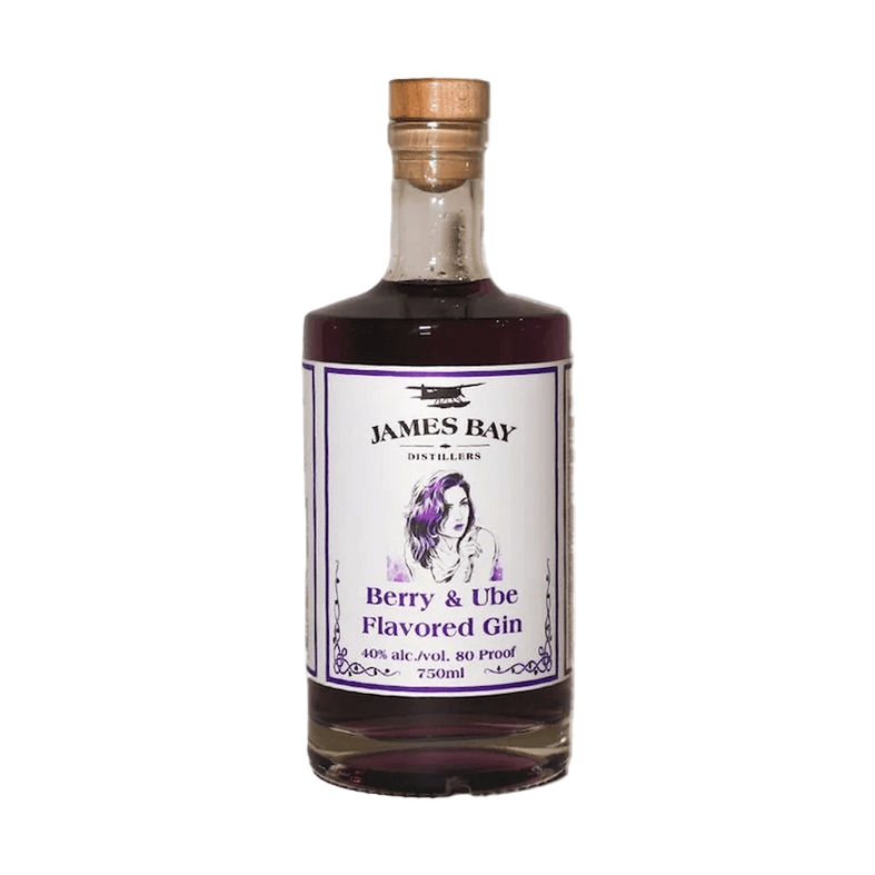 James Bay Berry & Ube Flavored Gin - LoveScotch.com 