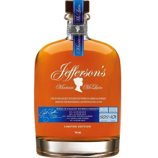 Jefferson's 'Marian McLain' Blend Of Straight Bourbon Whiskeys - LoveScotch.com