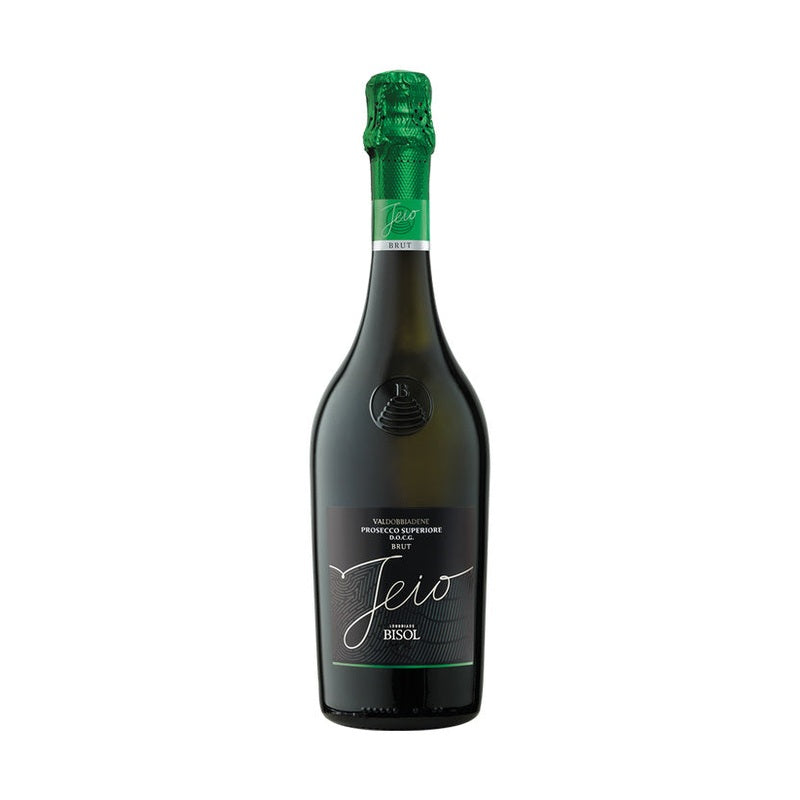 Jeio by Bisol Valdobbiadene Prosecco Superiore DOCG Brut 750 mL bottle