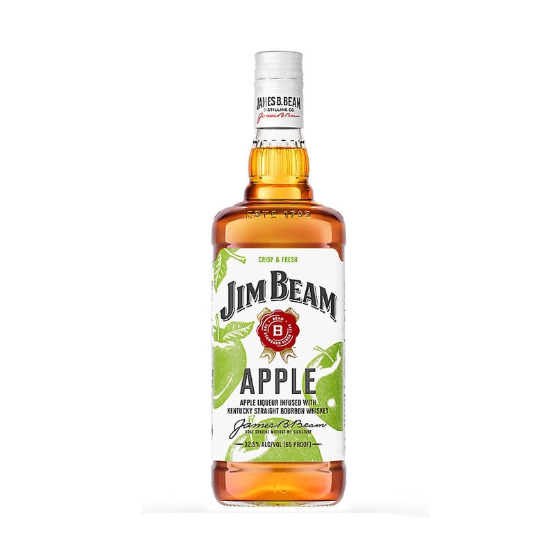 Jim Beam Apple Flavored Whiskey 1L bottle
