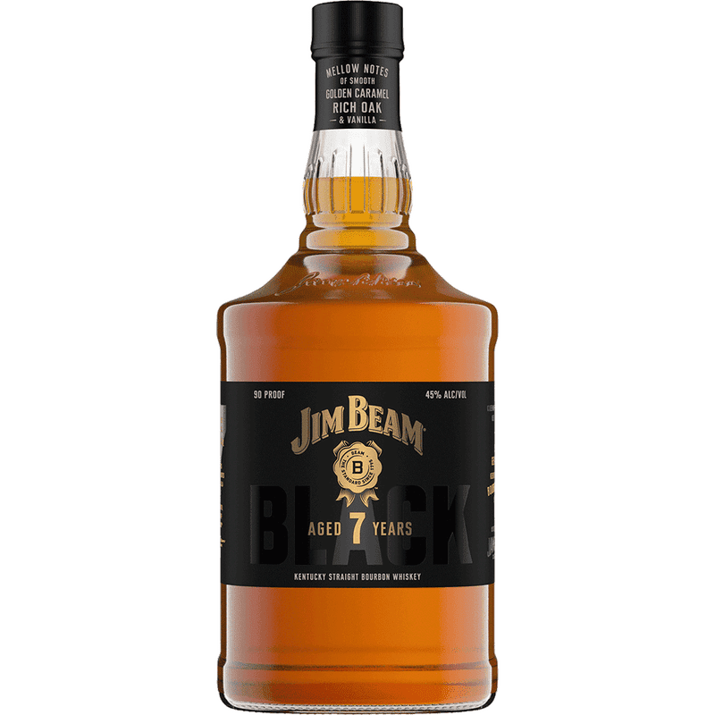 Jim Beam Black Label 7 Year Old Kentucky Straight Bourbon Whiskey - LoveScotch.com