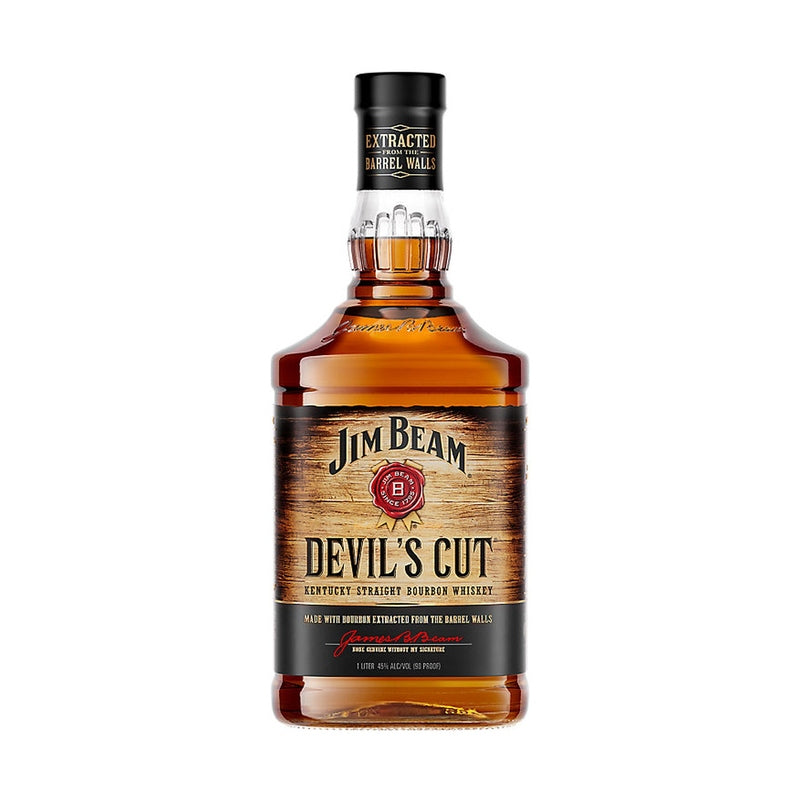 Jim Beam Devil's Cut Kentucky Straight Bourbon 1L bottle