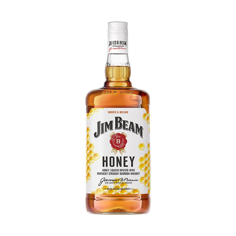 Jim Beam Honey Flavored Whiskey 1.75L bottle