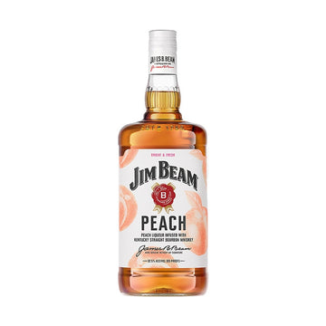 Jim Beam Peach Flavored Whiskey 1.75L bottle