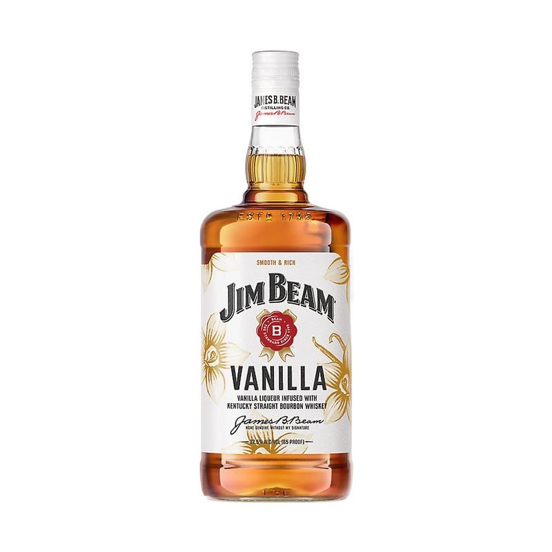 Jim Beam Vanilla Flavored Whiskey 1.75L bottle