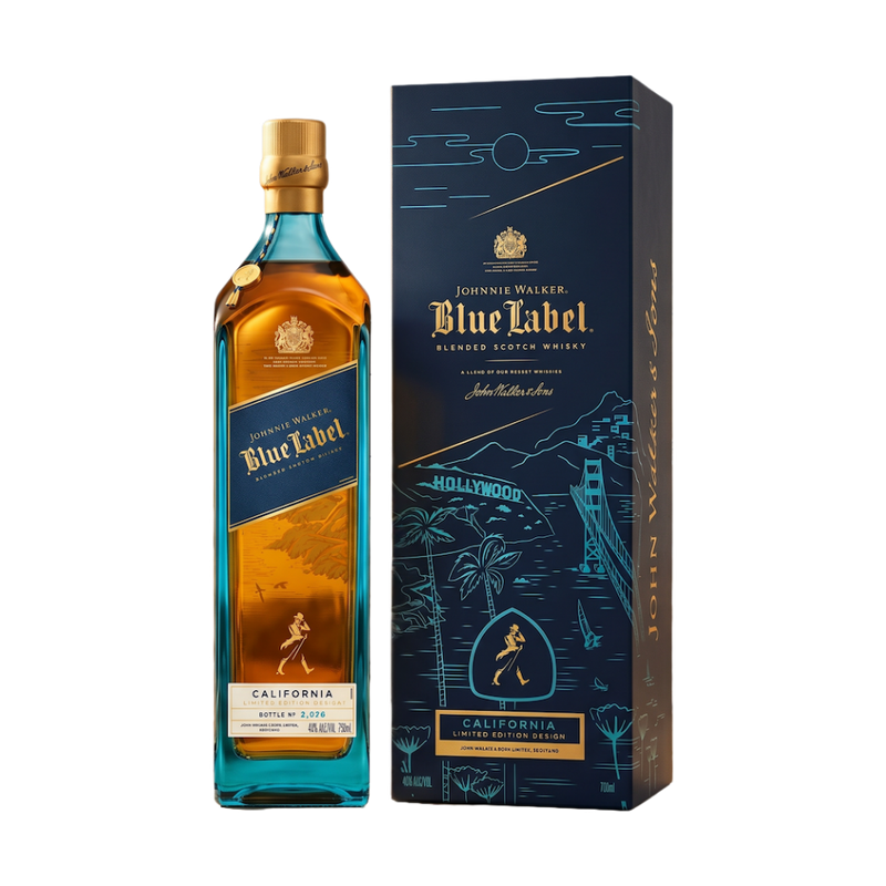 Johnnie Walker Blue Label 'California Edition 2026' Pre-Order - LoveScotch.com