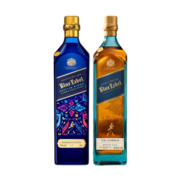Johnnie Walker Blue Label Festive Blend and California Edition 2026 Dual Pack Pre-Order - LoveScotch.com