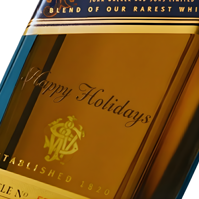 Johnnie Walker Blue Label - Holiday & New Year Engraved Edition - LoveScotch.com