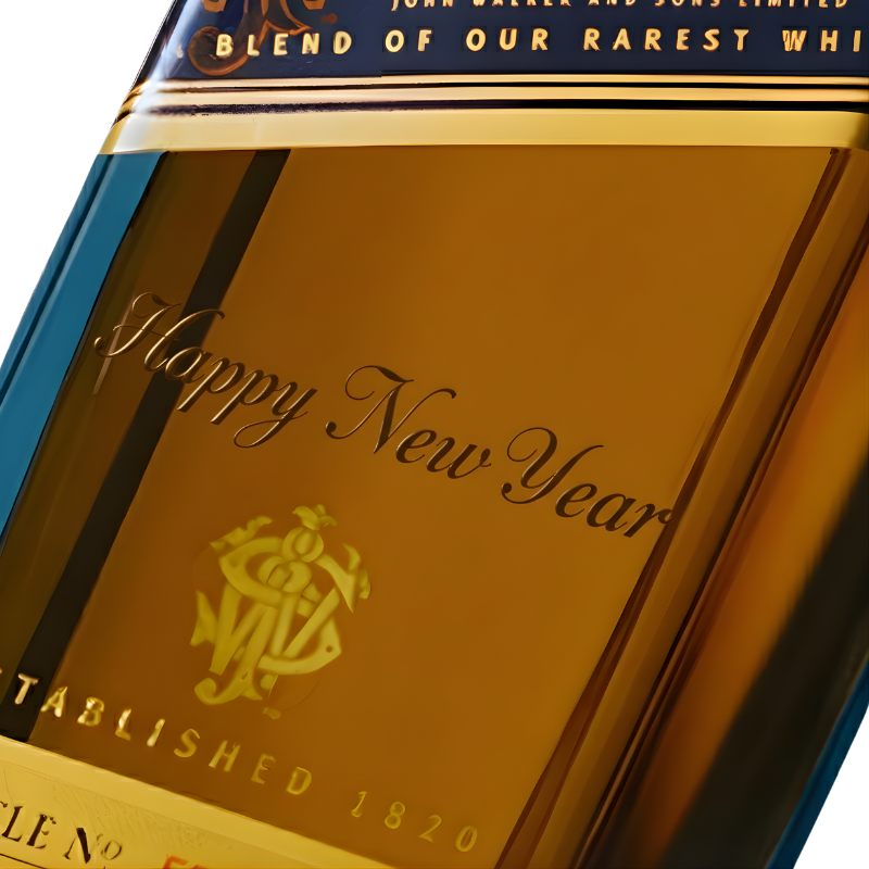 Johnnie Walker Blue Label - Holiday & New Year Engraved Edition - LoveScotch.com