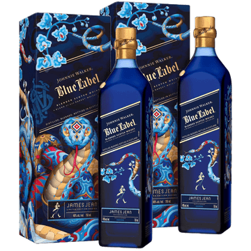 Johnnie Walker Blue Label 'Year Of The Snake' Blended Scotch Whisky Duo Pre-Order - LoveScotch.com