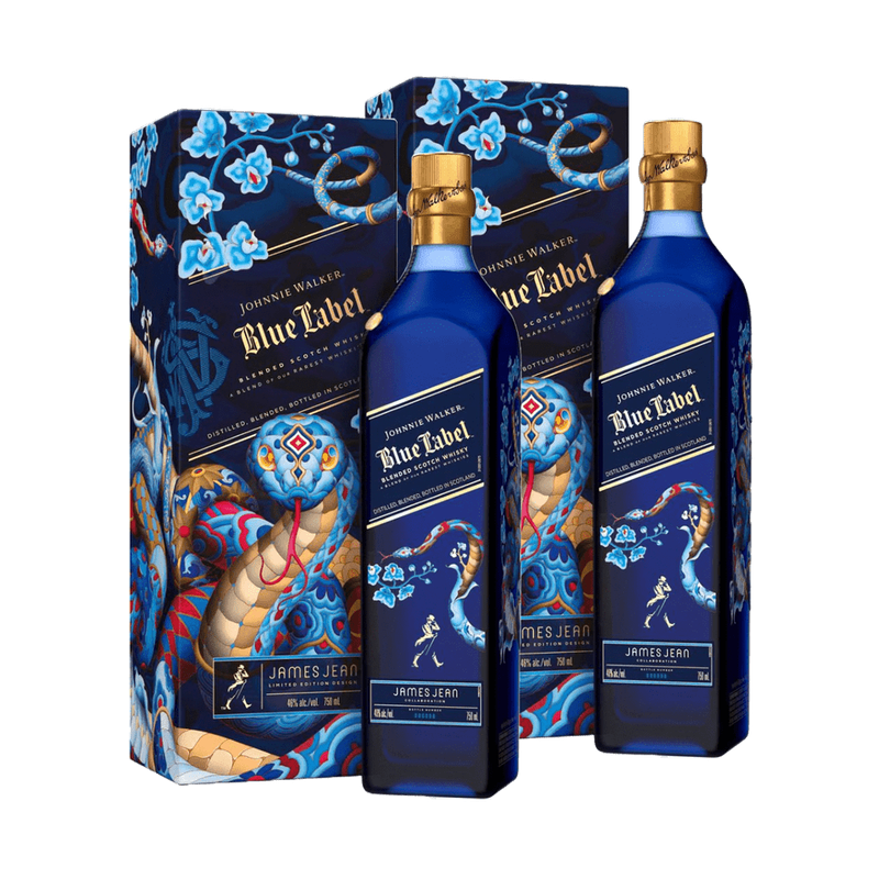 Johnnie Walker Blue Label 'Year Of The Snake' Blended Scotch Whisky Duo Pre-Order - LoveScotch.com