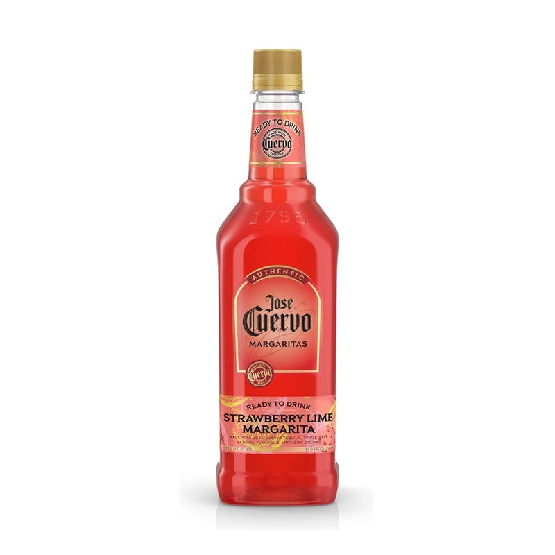 Jose Cuervo Authentic Margarita Strawberry Lime bottle